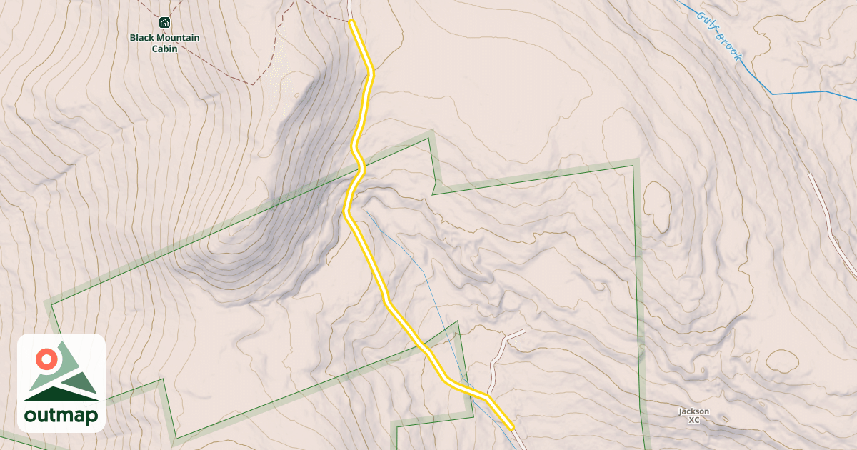 Map of East Pasture Trail