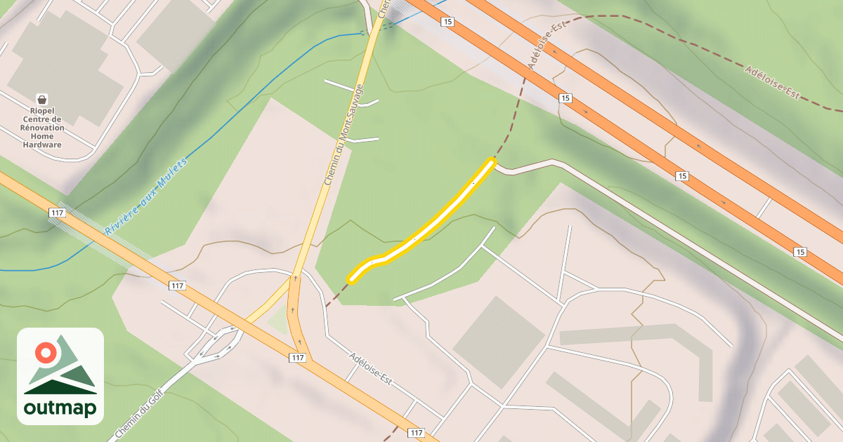 Map of Adéloise-Est