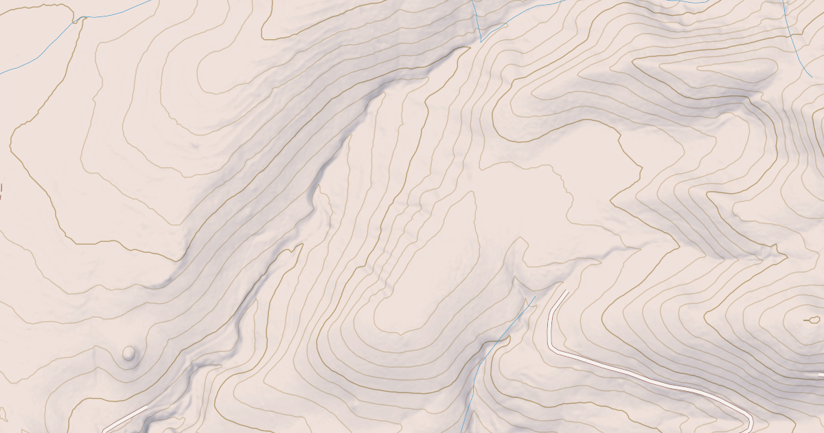 Map preview of E BROWNS RAVINE