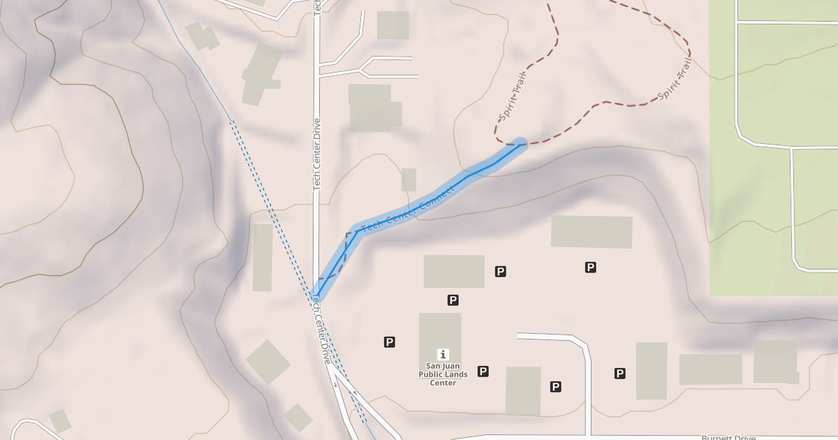 Map preview of Tech Center Connect