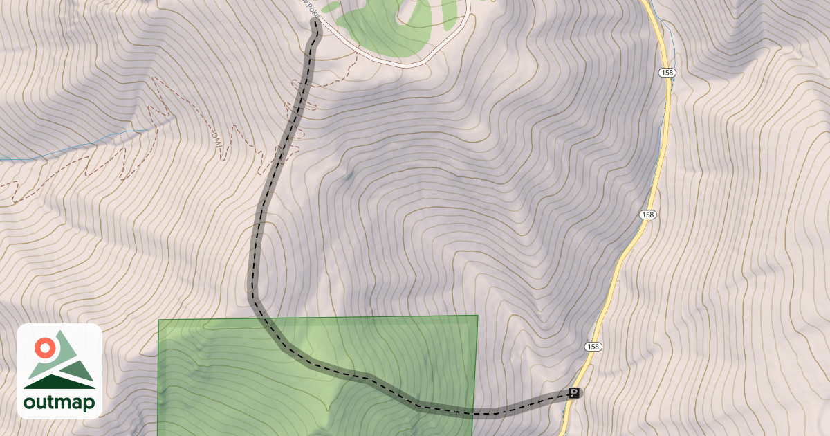 Map of Powder Country Boundary