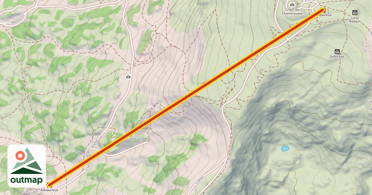 Map of Amoureux