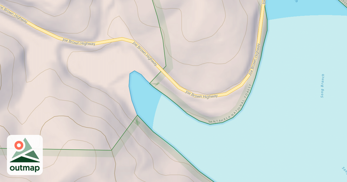 Map of FISHING ACCESS