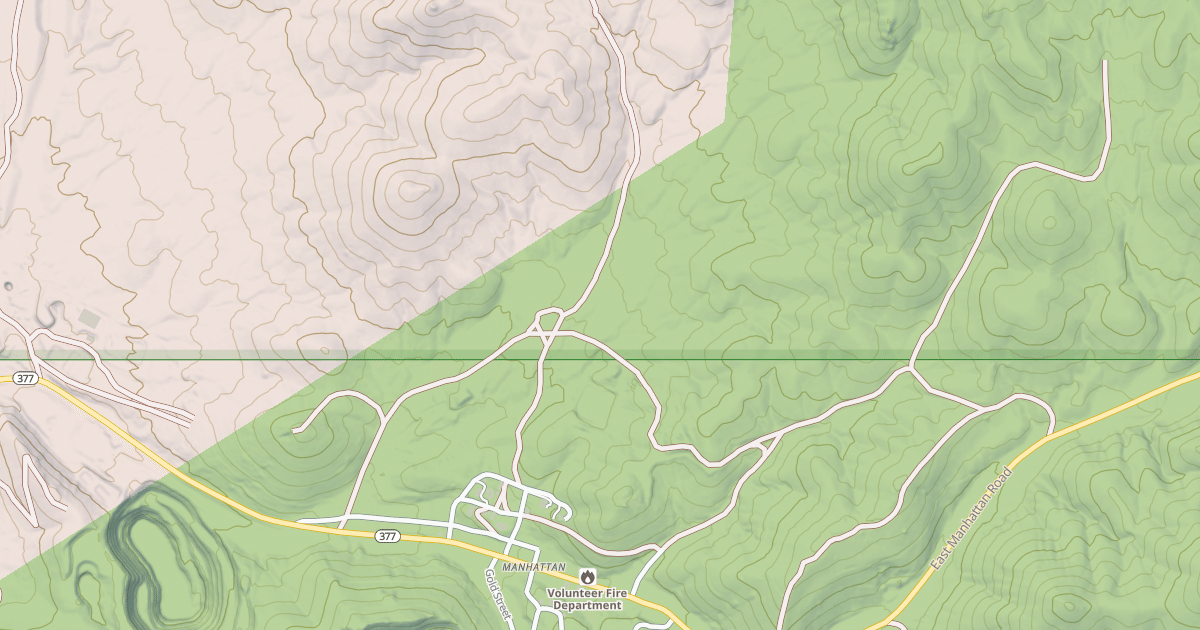 Map preview of MANHATTAN BYPASS