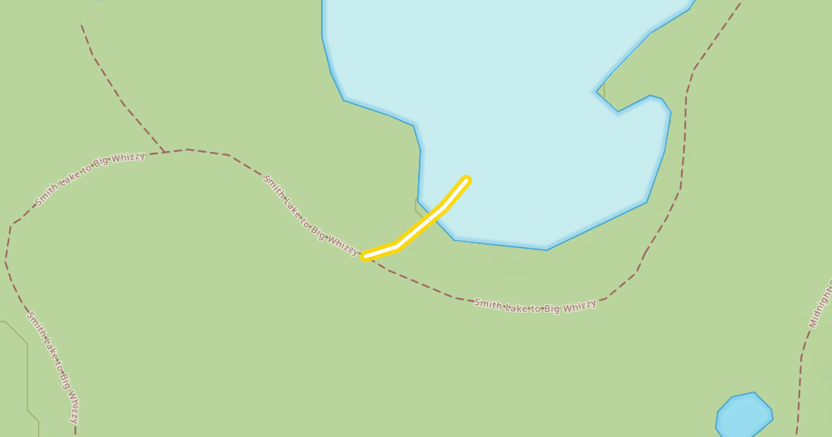 Map preview of Smith Lake Trail