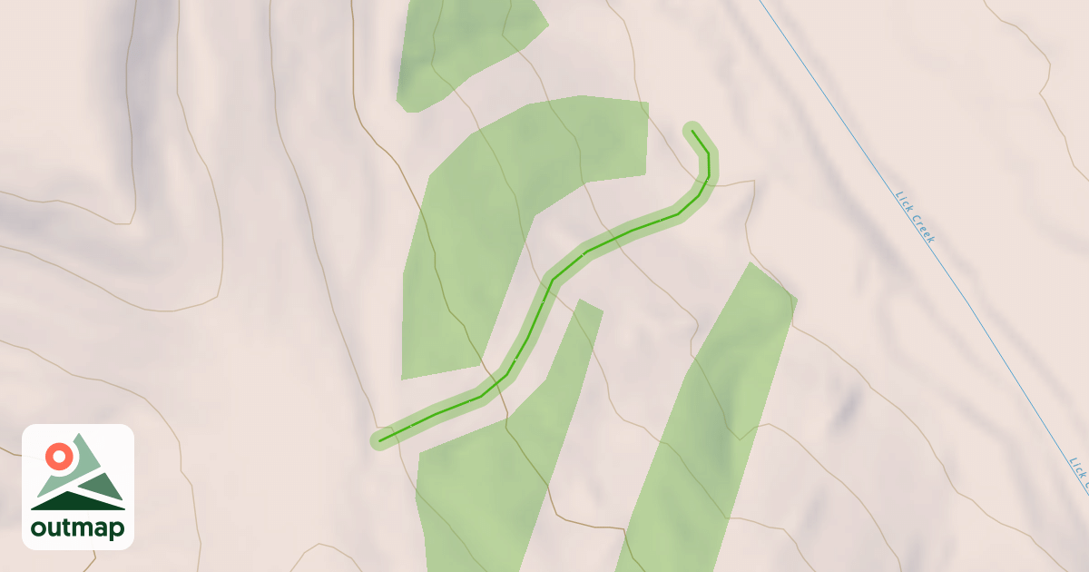 Map of Hoosier Bend