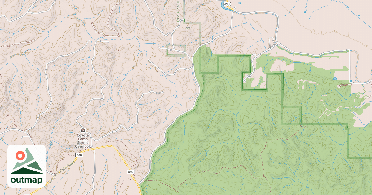 Map of MONTROSE