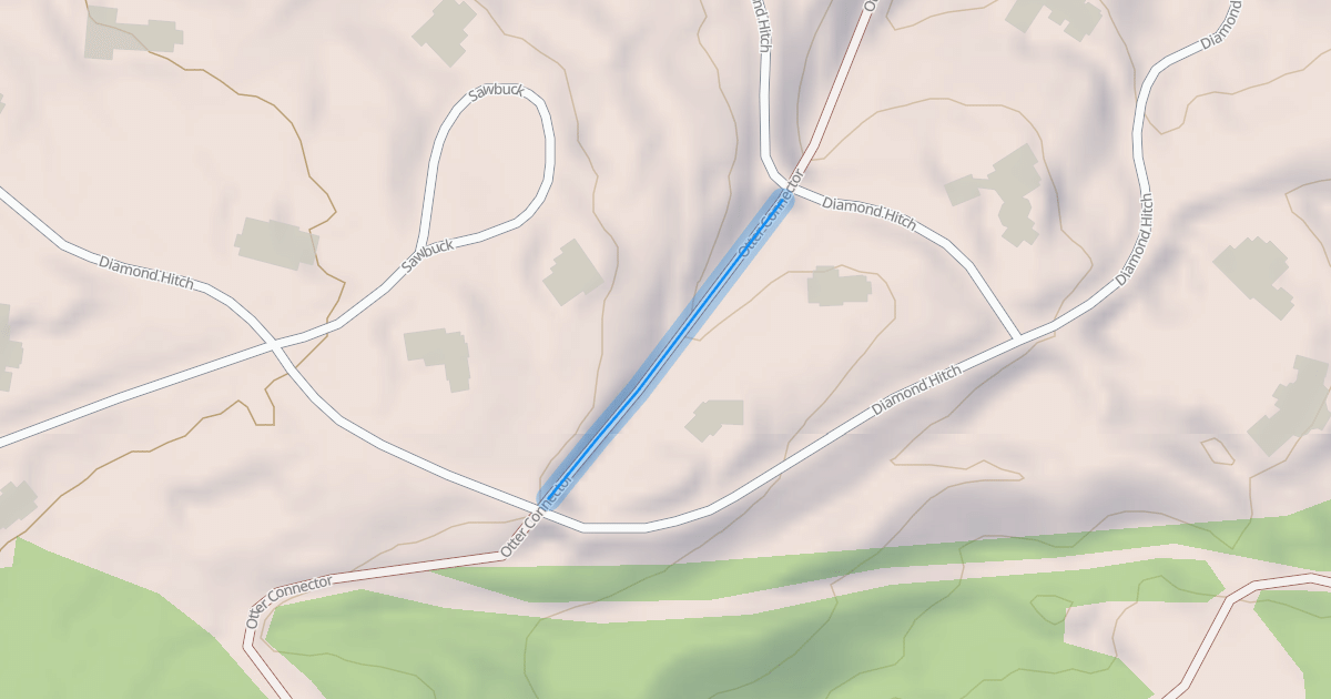 Map preview of Otter Connector