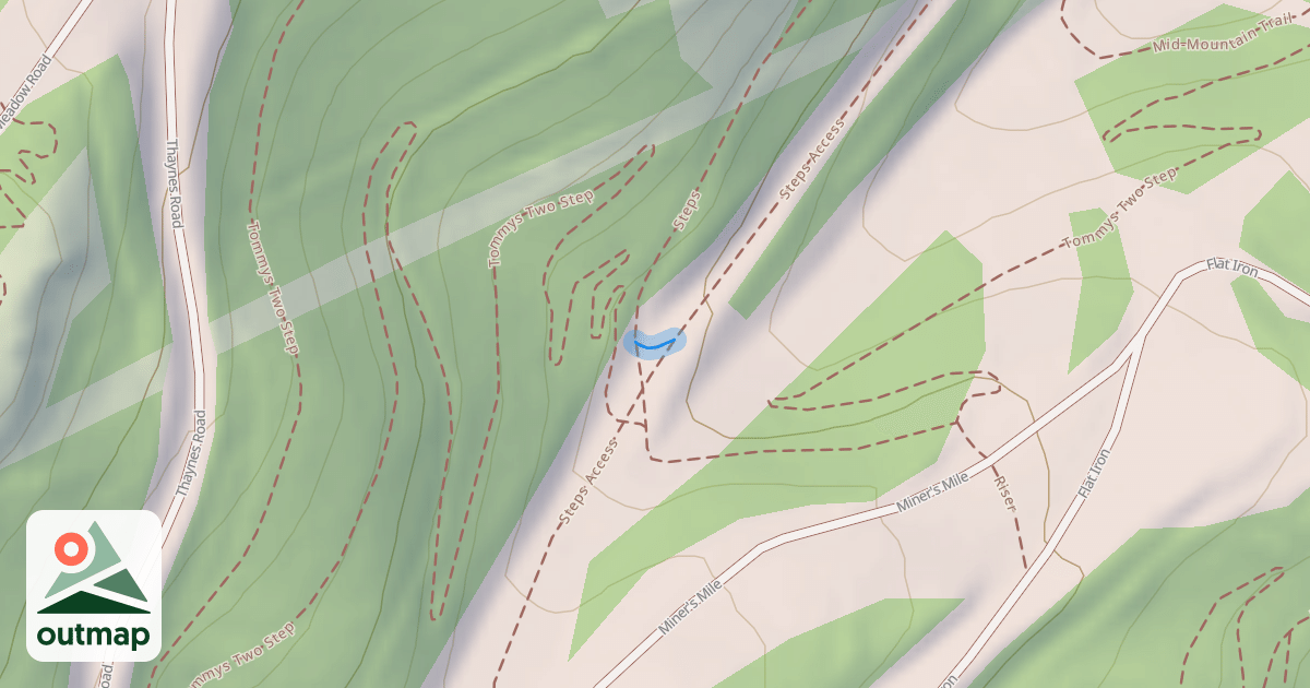 Map of Steps Access