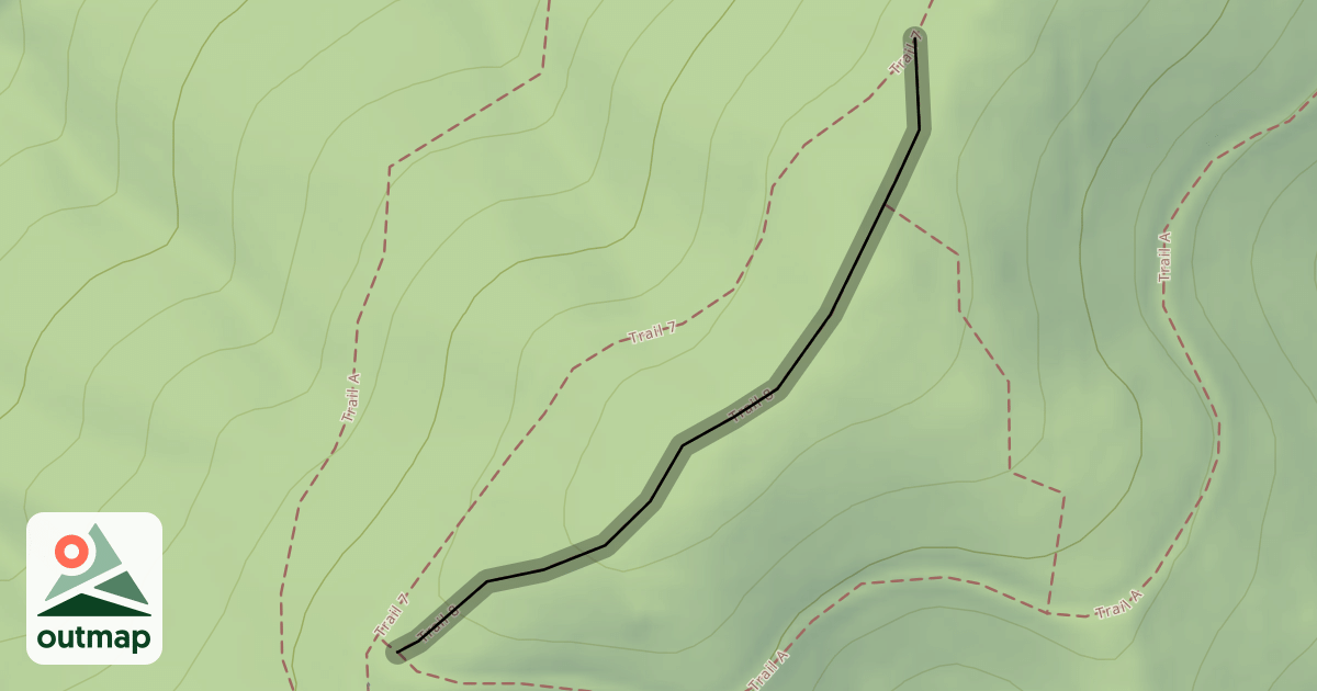 Map of Trail 8