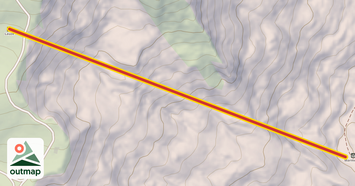 Map of Lauze