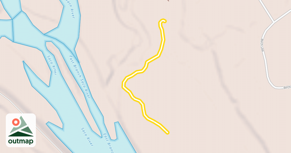 Map of Riverside Cutoff