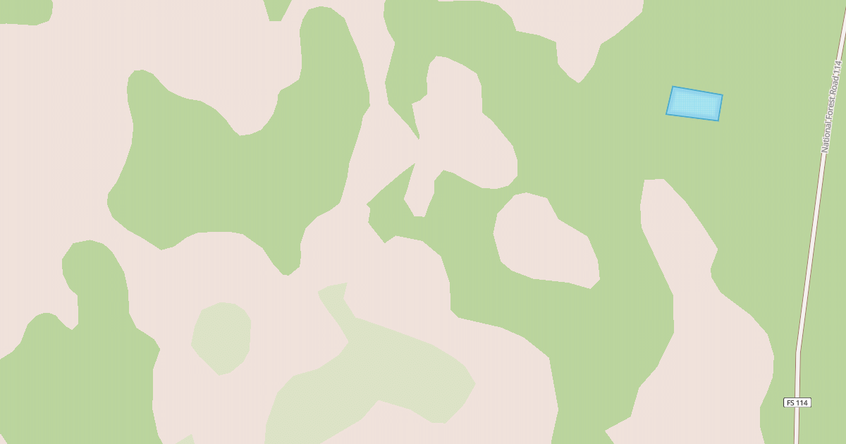Map preview of USFS National Forest System Roads {A511B0C0-F127-450B-A831-F15A33CF1677}