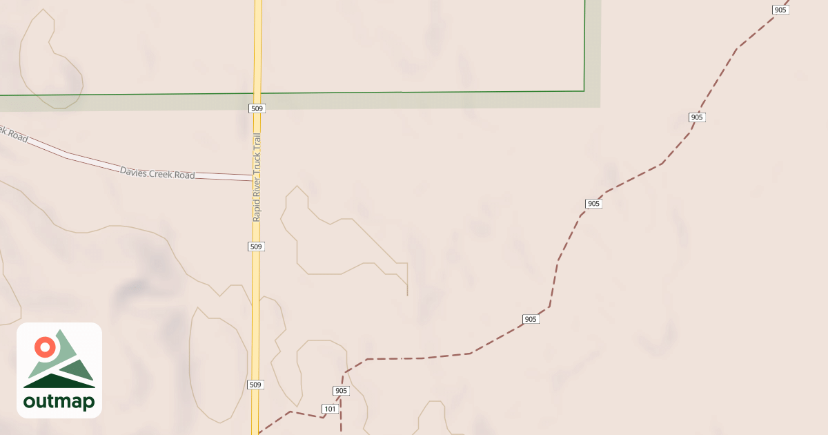 Map of BROKEN PINE SPUR A