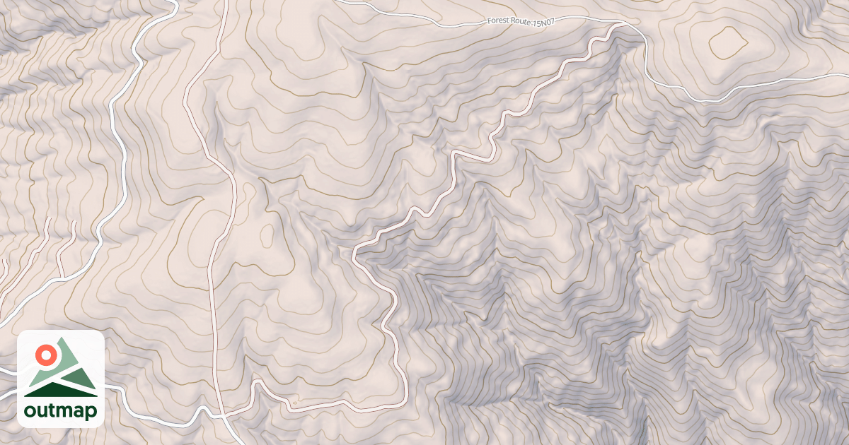 Map of LONG VALLEY