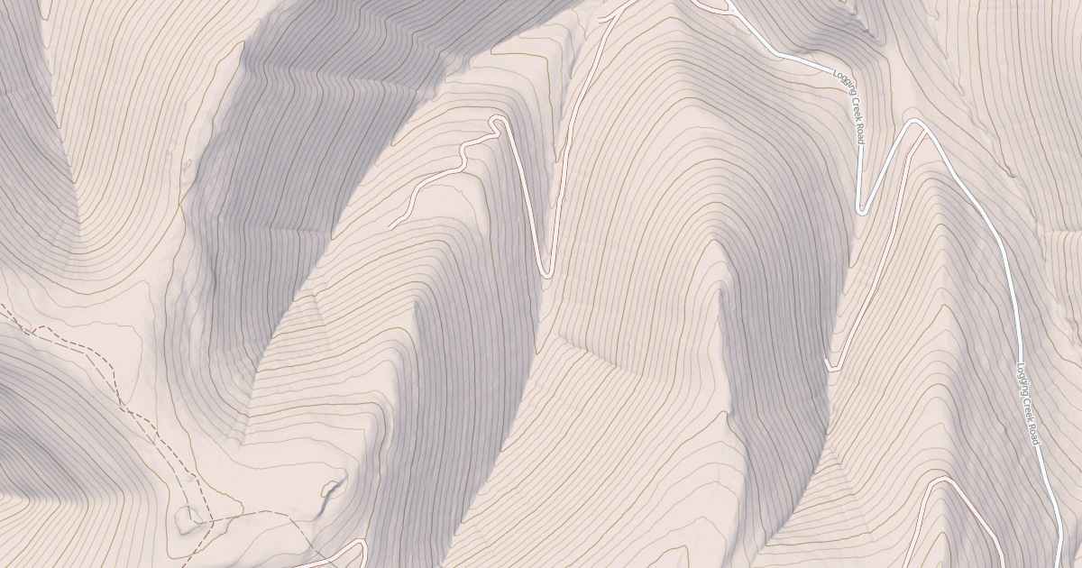 Map preview of LOGGING CREEK ATV