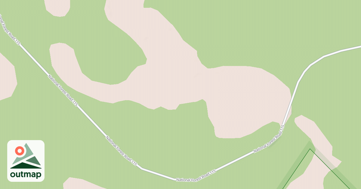 Map of USFS Motor Vehicle Use Map Roads {FE7FF6CC-2443-4AC5-A546-5C9F67087169}