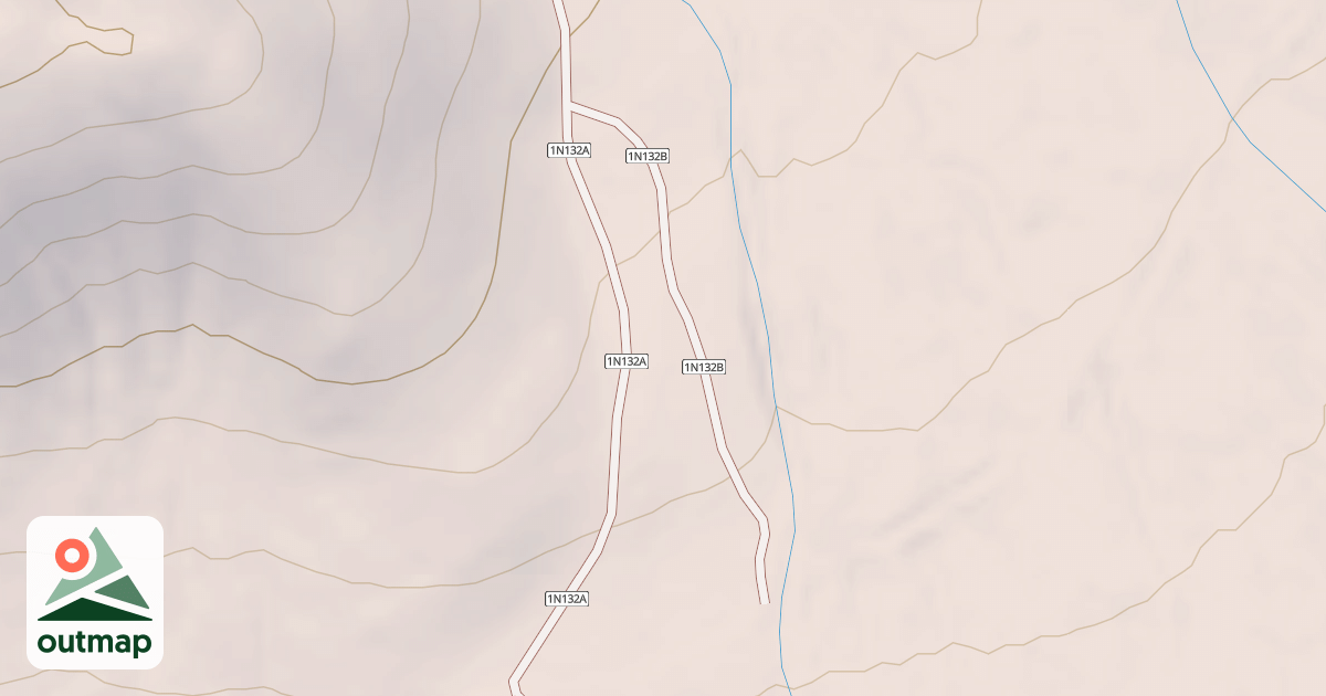 Map of USFS Motor Vehicle Use Map Roads {8A610A11-DF18-4DC8-85CF-D2213B3146AF}