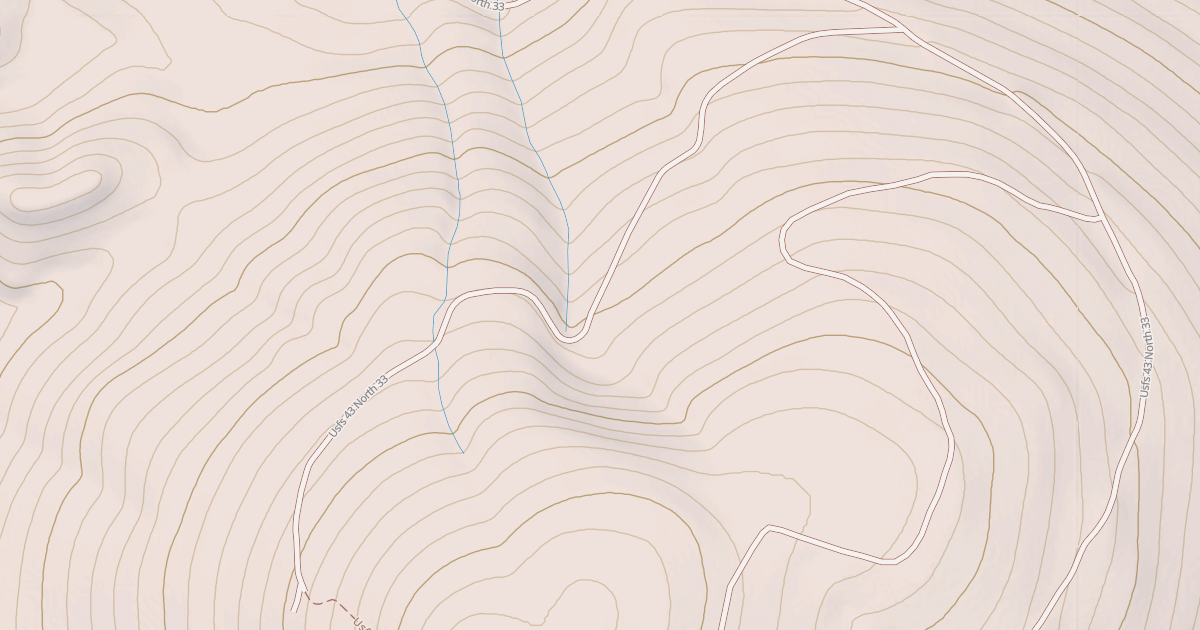 Map preview of BLACK MTN SPUR A