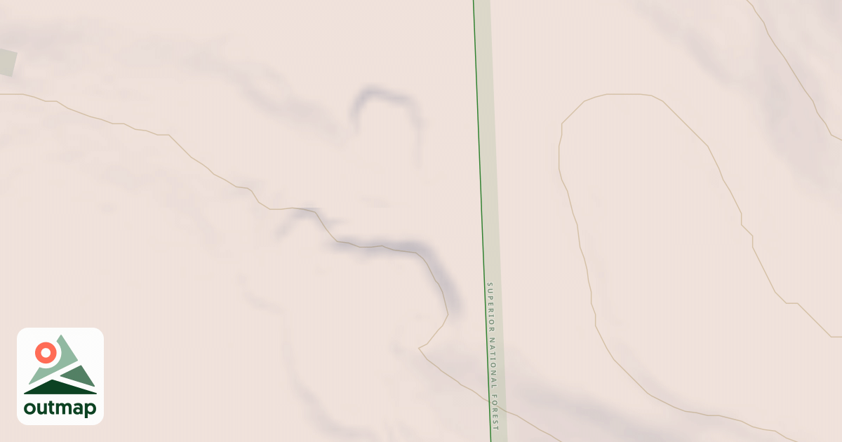 Map of FR 483 SPUR AA