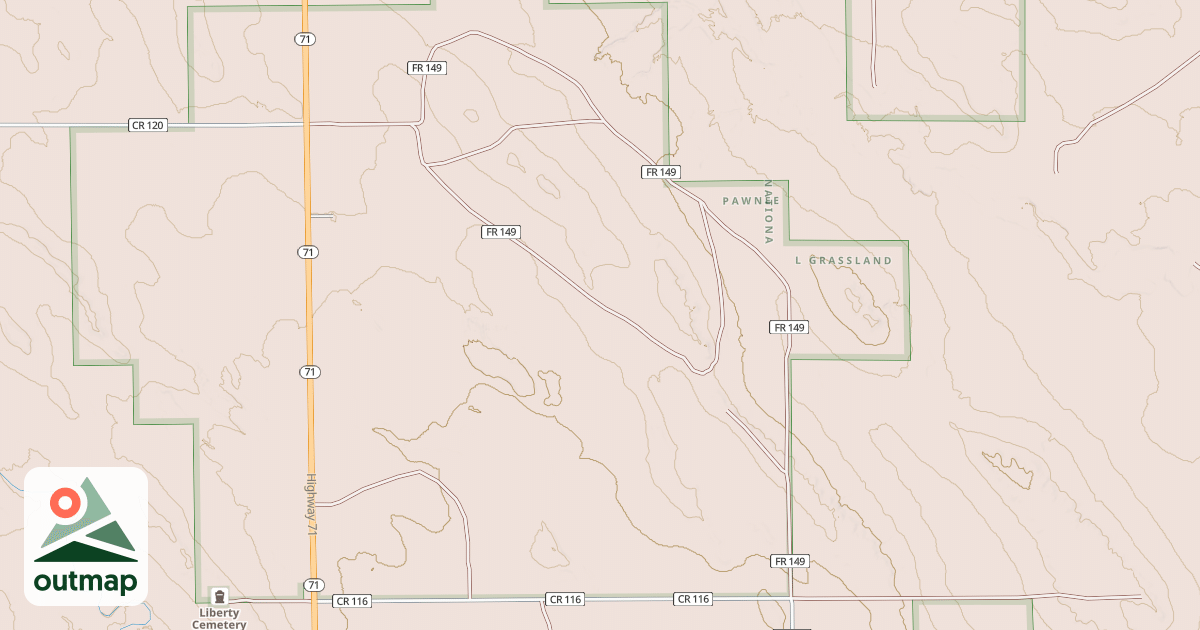 Map of ROAD 149