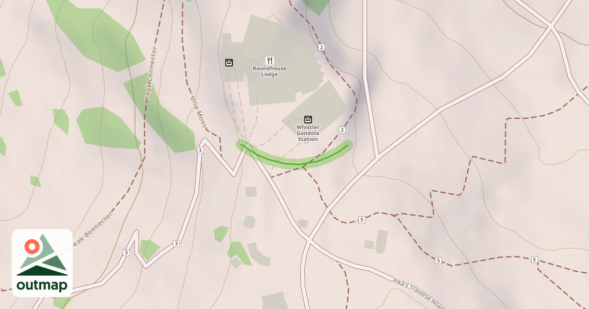 Map of Ego Bowl Access