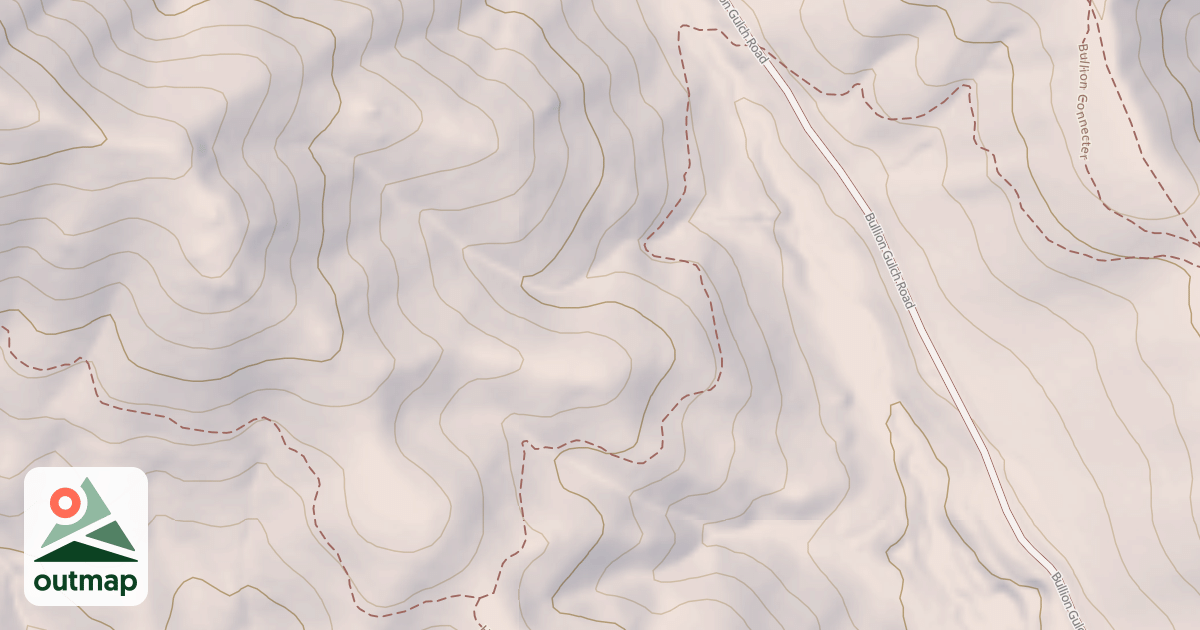 Map of Hidden Valley
