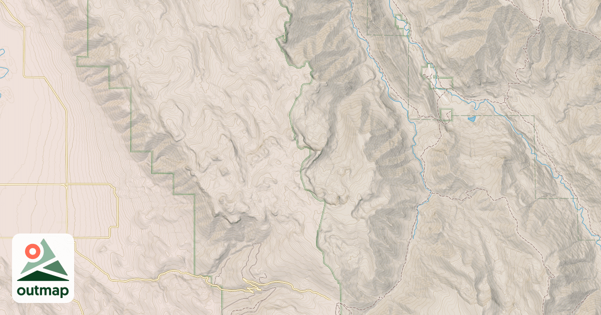 Map of MOSS SPRINGS