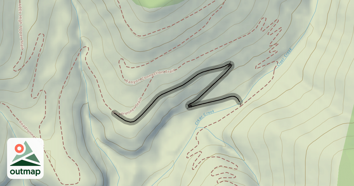 Map of ACEs High Lower Trail