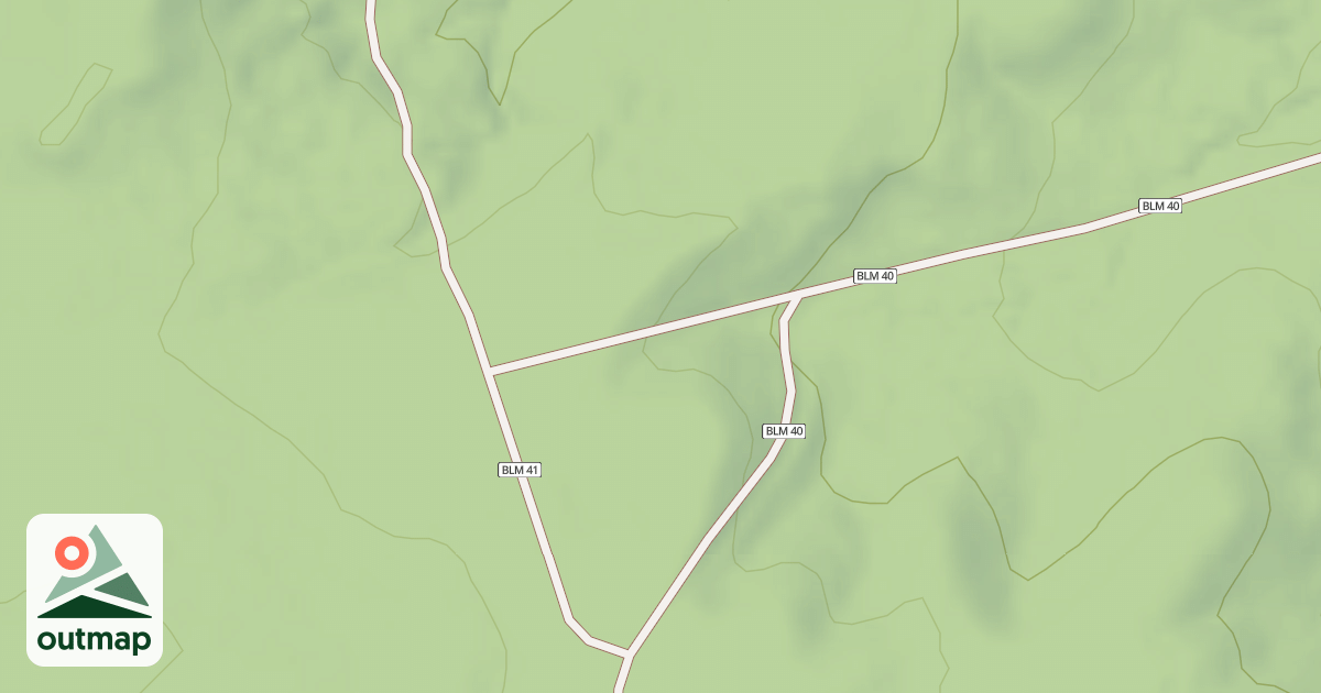 Map of BLM National GTLF Public Motorized Roads 2f1434f9-e711-434a-99d2-ee0abde0da86