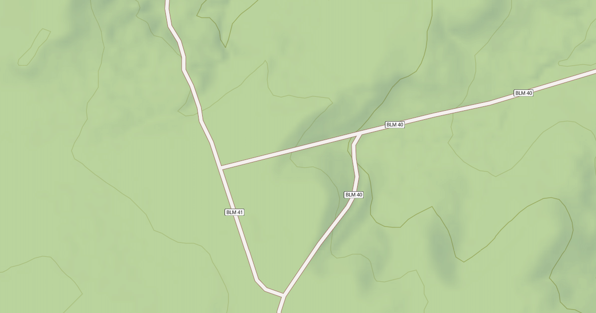 Map preview of BLM National GTLF Public Motorized Roads 2f1434f9-e711-434a-99d2-ee0abde0da86