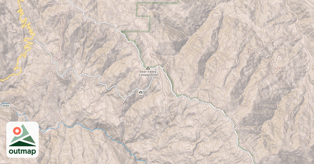 Map of DEER VALLEY