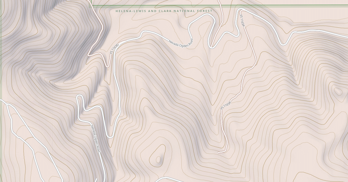 Map preview of TRAPPER MOUNTAIN #1