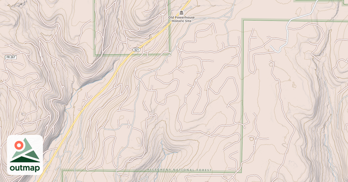 Map of BUMP RUN