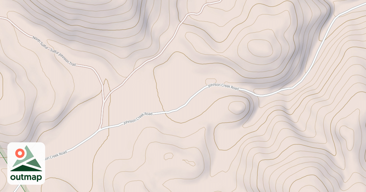 Map of SULPHUR CANYON