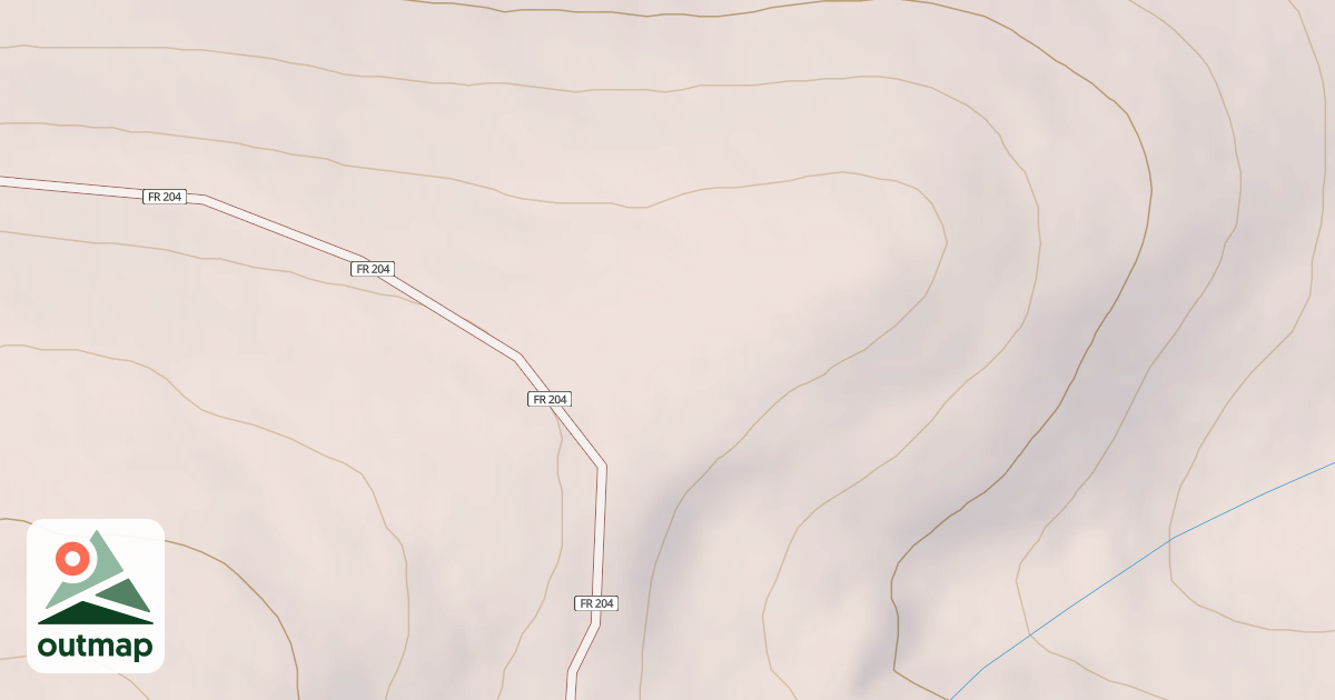 Map of 204.B