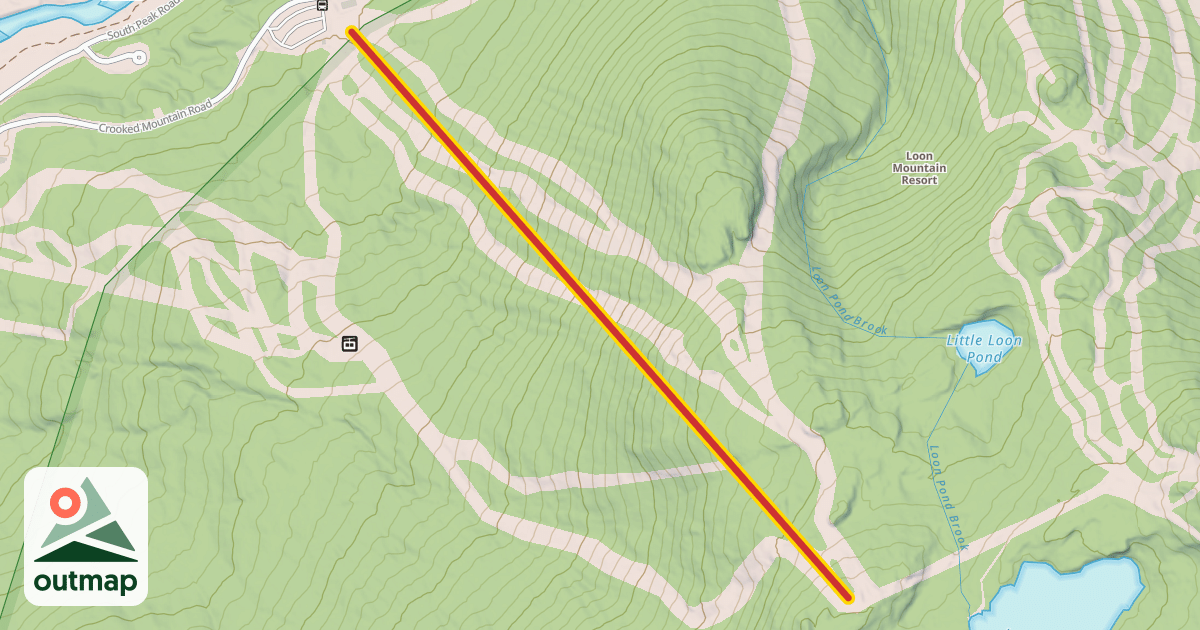 Map of Lincoln Express Quad