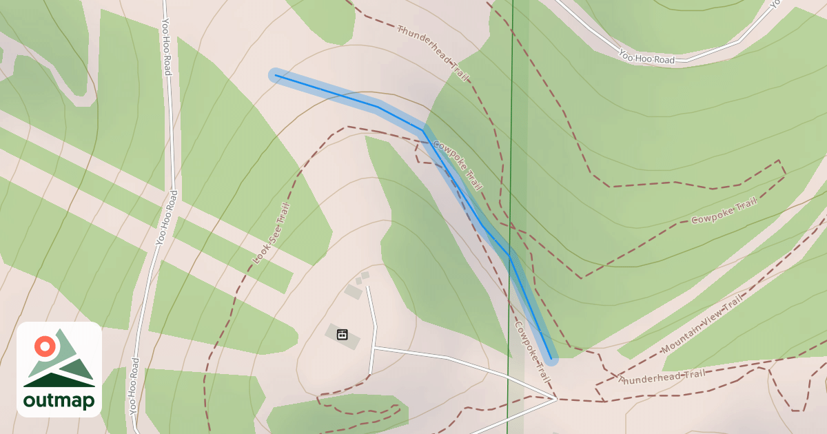Map of Jess' Cut Off