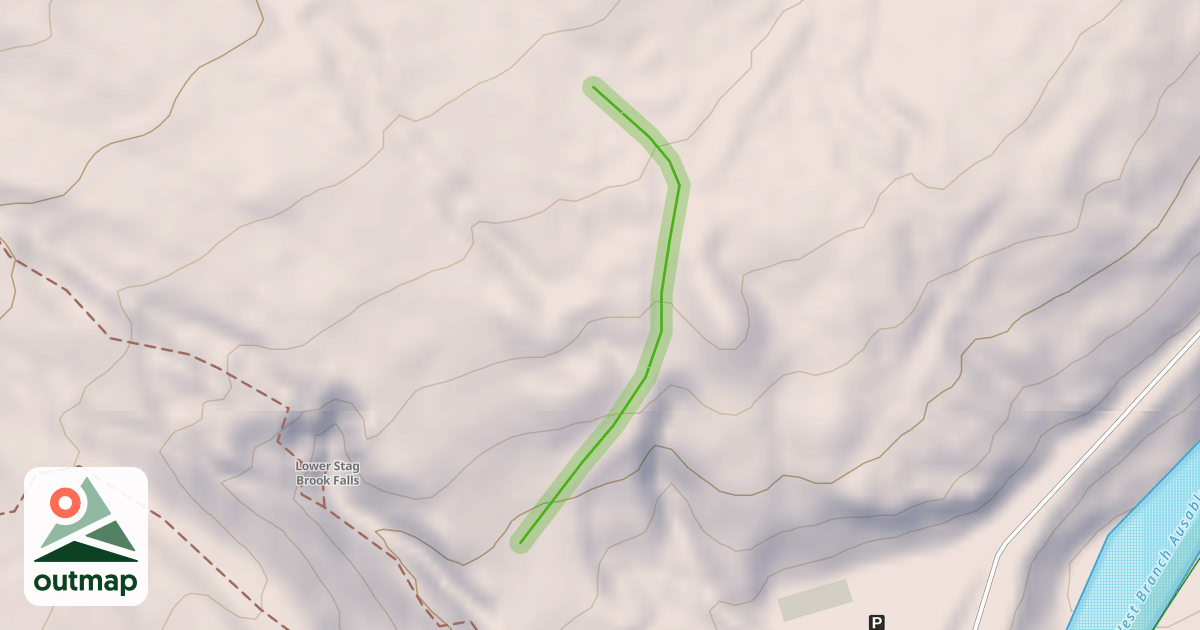 Map of Porcupine Pass