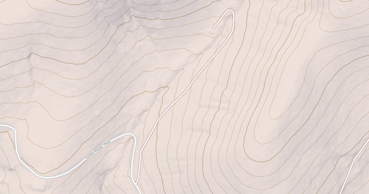 Map preview of USFS Motor Vehicle Use Map Trails 330134010602