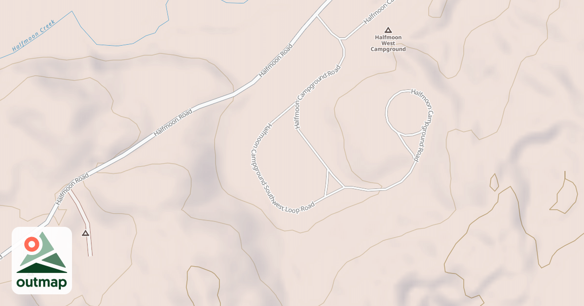 Map of HALFMOON CG SW LOOP