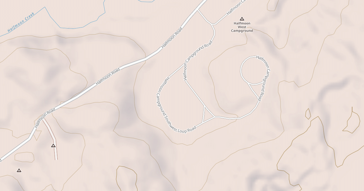 Map preview of HALFMOON CG SW LOOP