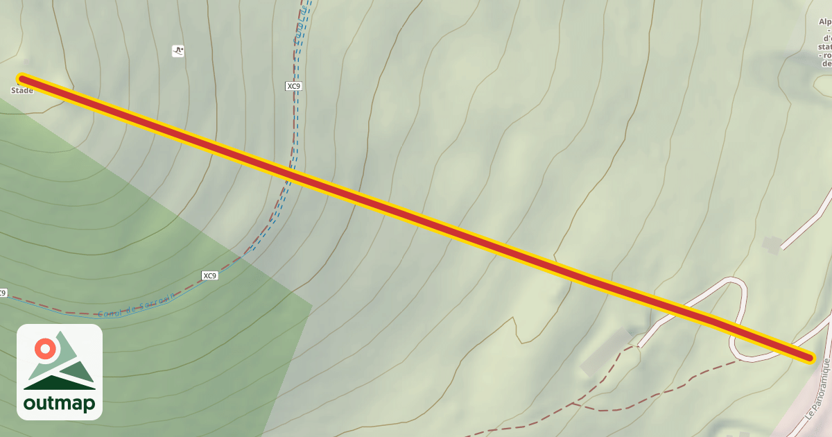 Map of Stade