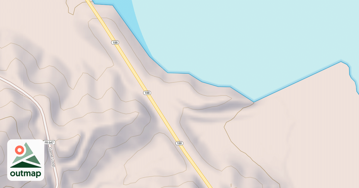 Map of BACHELOR COVE OVERLOOK