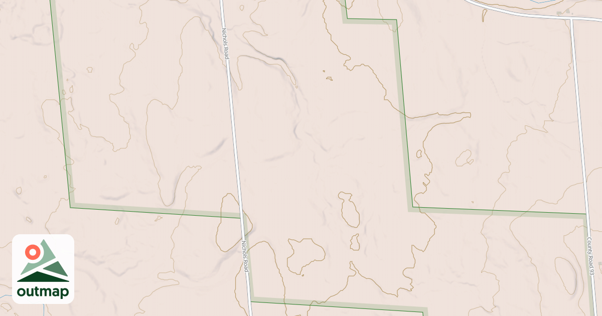 Map of Clora Creek Trail