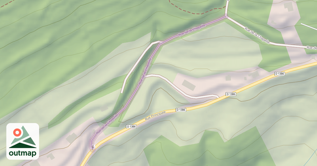 Map of Rue de la Chapelle