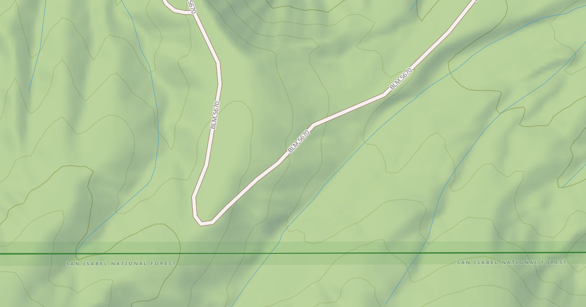 Map preview of Blm 5670