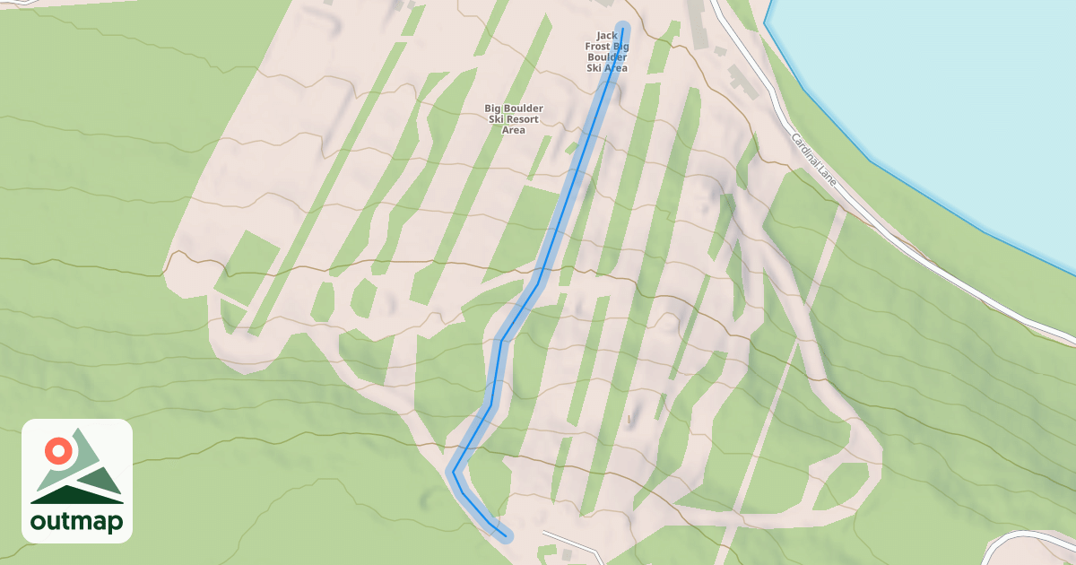 Map of Merry Widow