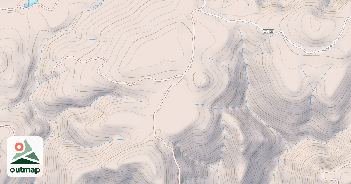 Map of FRENCH GULCH