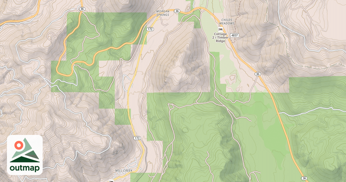 Map of DOE MTN
